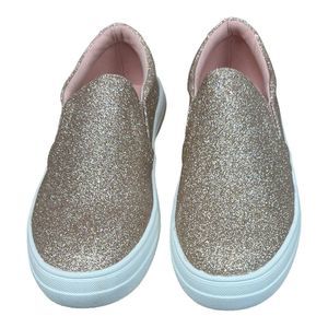 Matisse "Gemma" Pink Glitter Slip-on Shoes Size 7.5M